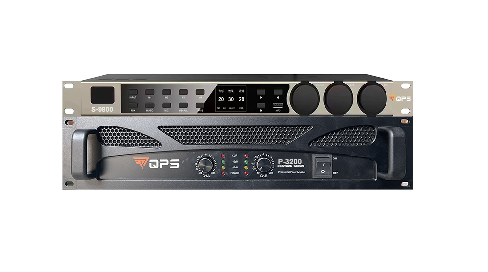 Bộ amplifier chuyên dụng P-3200/S-9800 Qps