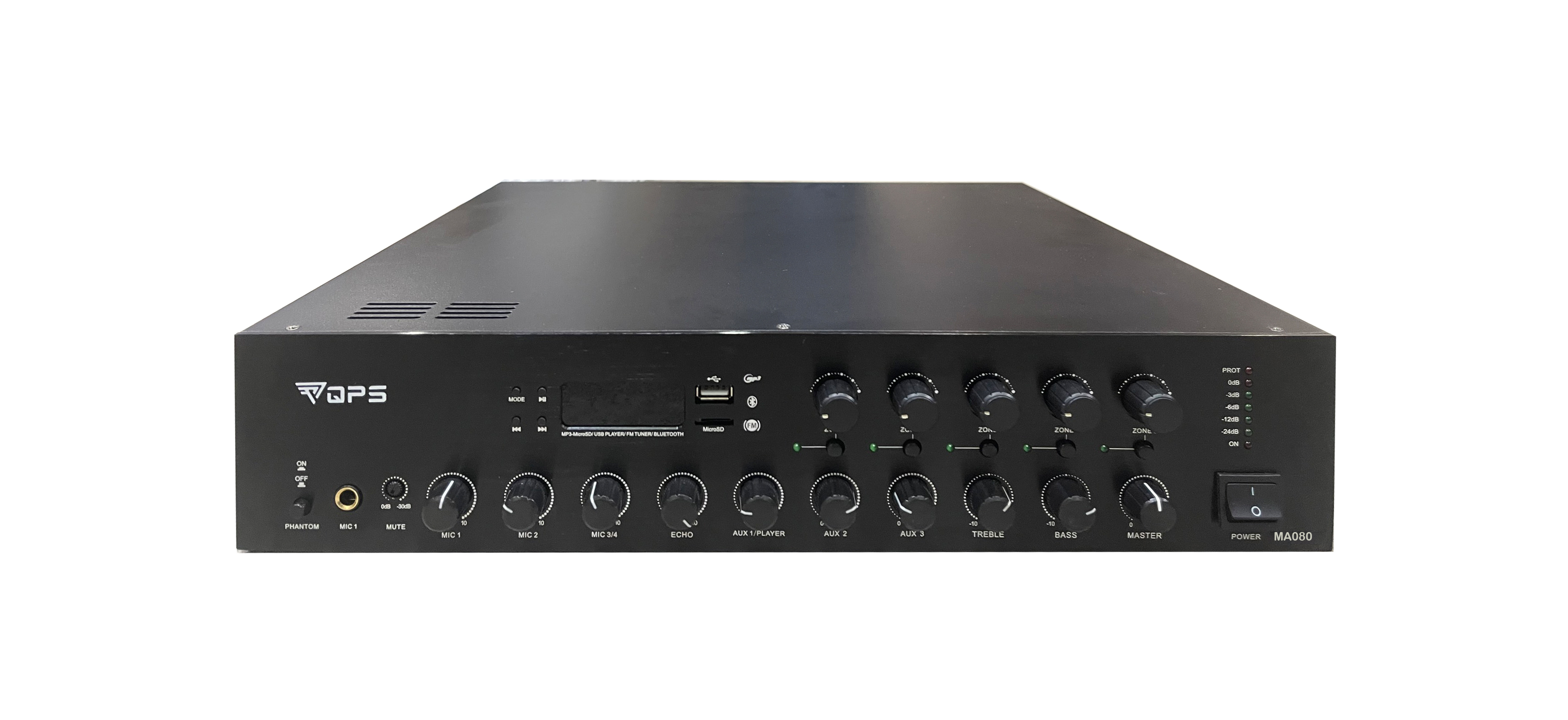 Âm ly mixer tiền khuếch đại công suất 80W class H MA080 QPS