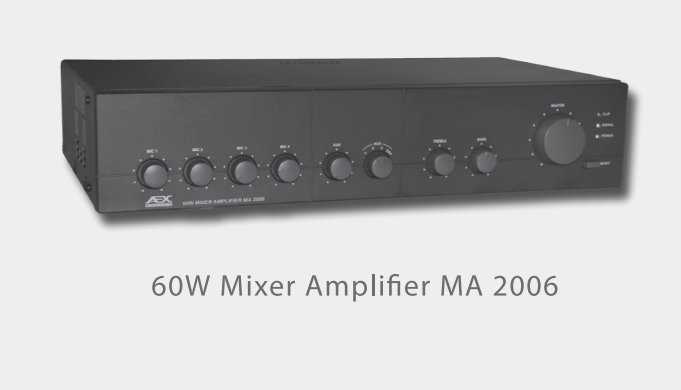 Amply Mixer AEX MA2006
