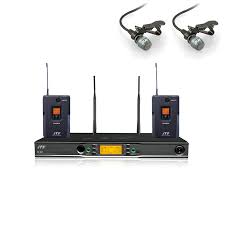 Bộ micro không dây UHF 2 micro cài ve RU-992/RU-850LTB+CM-501 Jts