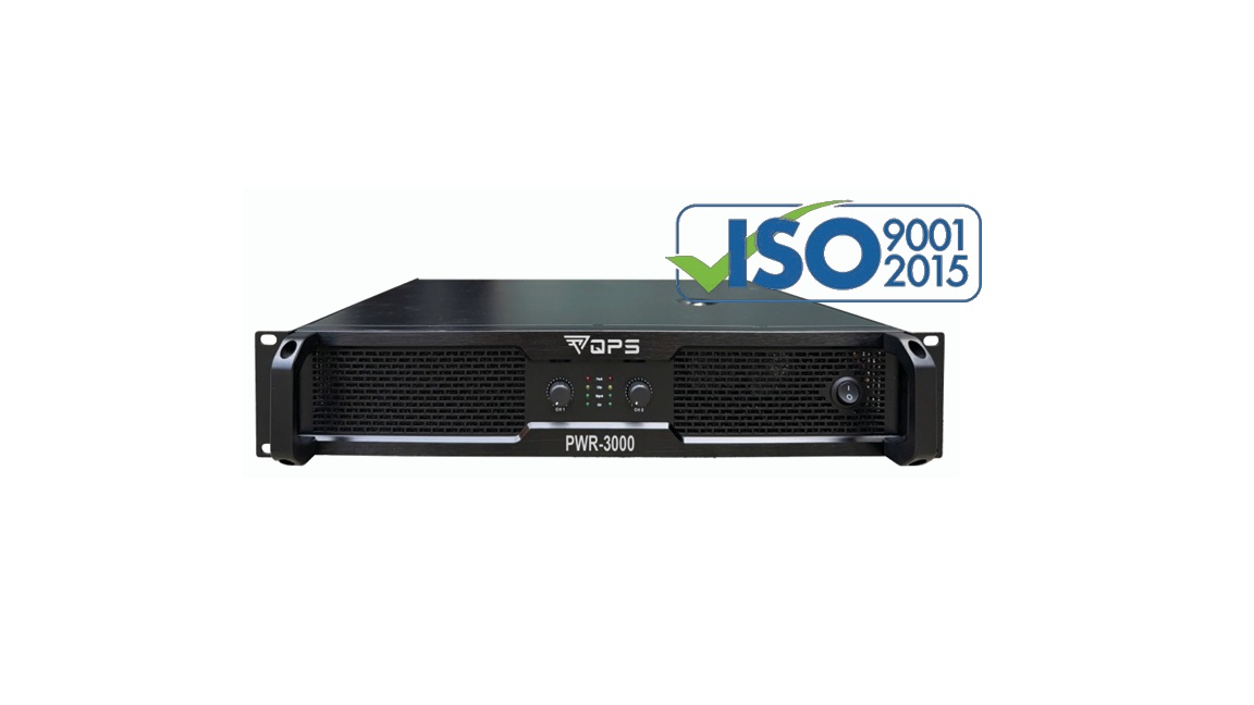 Tăng âm công suất chuyên nghiệp PWR-3000 QPS